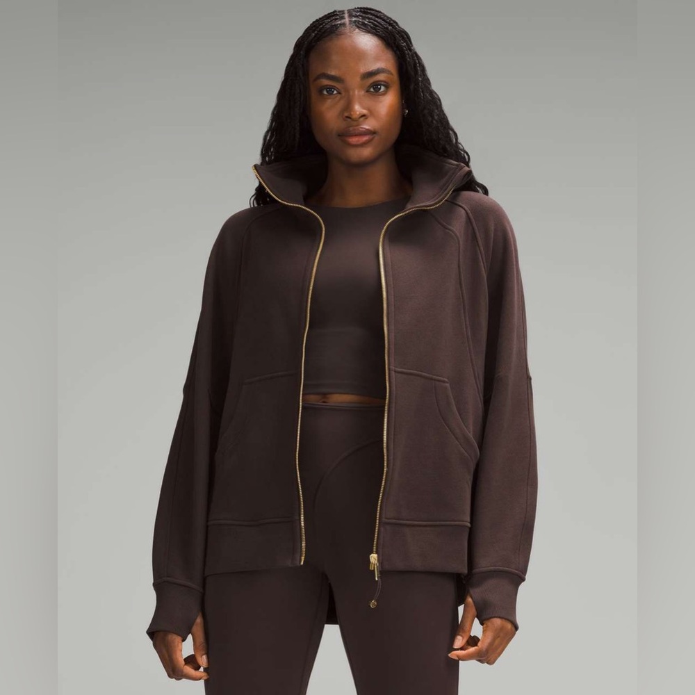 Lululemon Scuba Oversized Funnel-Neck Full Zip Long